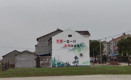 宜兴新农村墙绘